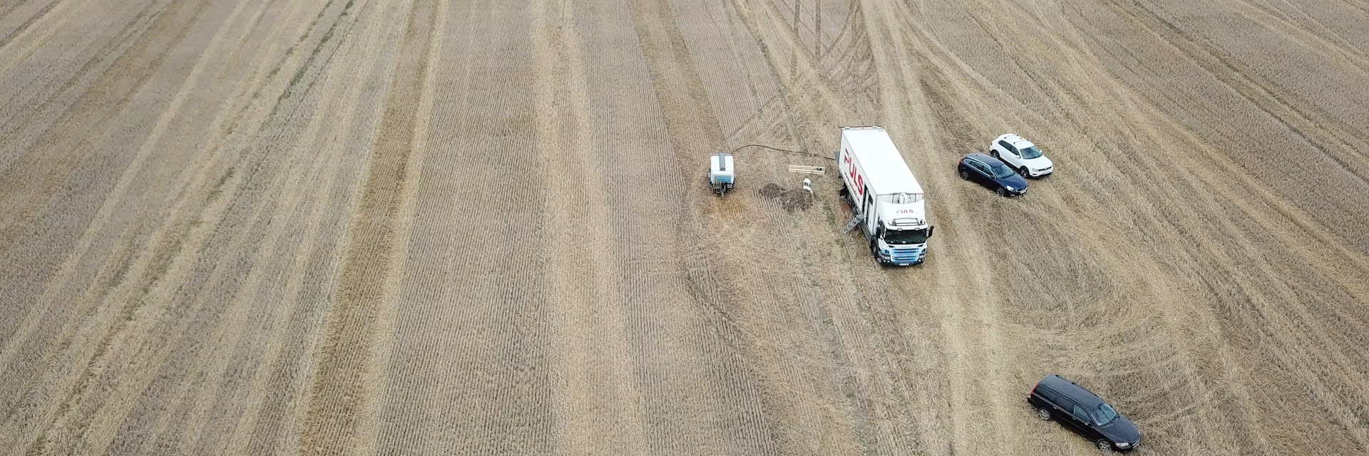 Drone Lorry On Field2