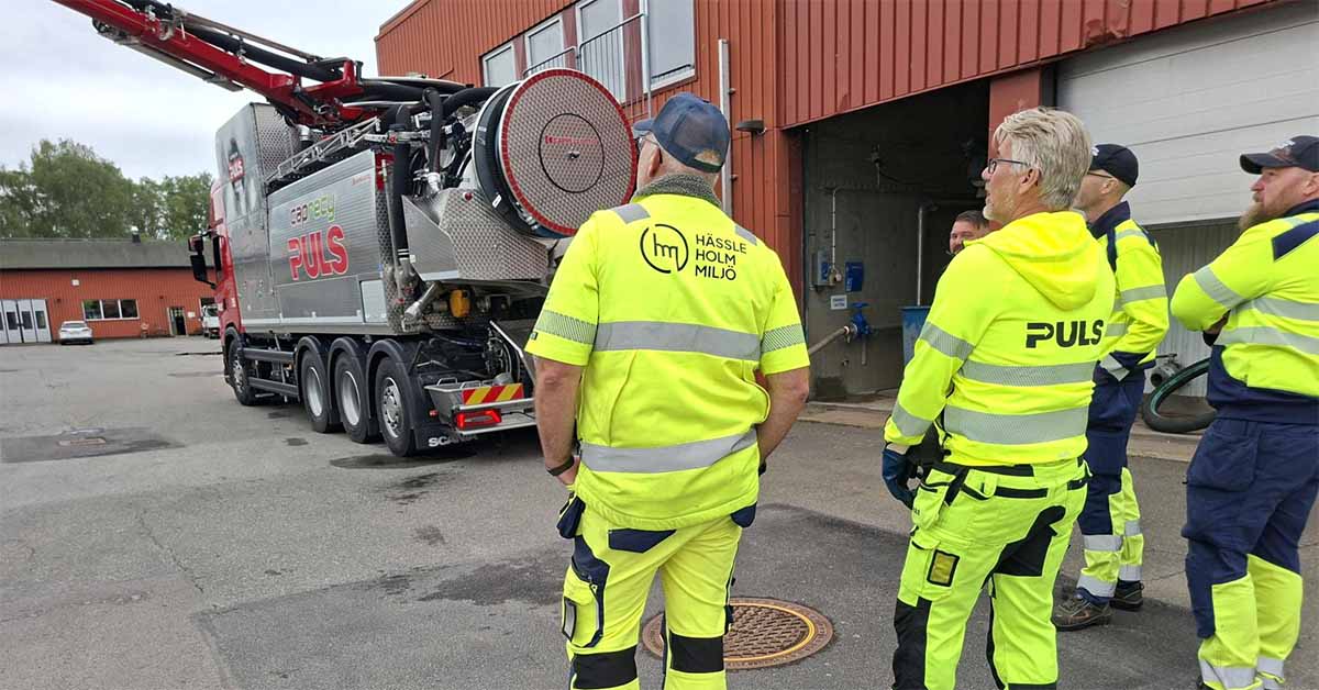 Puls Och Hässleholm Miljö Tankar Renat Avloppsvatten För Att Minska Vattenförbrukningen